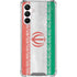 Iran Flag Distressed Galaxy A16 5G Clear Case