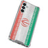 Iran Flag Distressed Galaxy A16 5G Clear Case