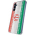 Iran Flag Distressed Galaxy A55 5G Clear Case