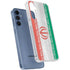 Iran Flag Distressed Galaxy A55 5G Clear Case