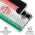 Iran Flag Distressed Galaxy S26 Clear Case
