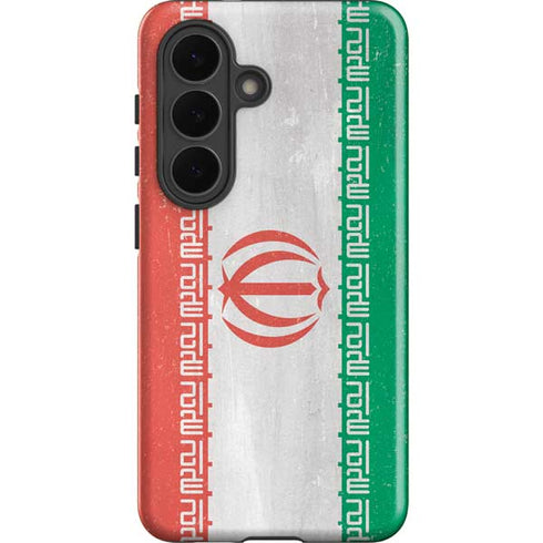 Iran Flag Distressed Galaxy S26 Impact Case