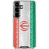 Iran Flag Distressed Galaxy S26 Plus Clear Case