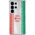 Iran Flag Distressed Galaxy S26 Ultra Clear Case