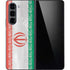 Iran Flag Distressed Galaxy Z Fold5 5G Skin