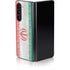Iran Flag Distressed Galaxy Z Fold5 5G Skin