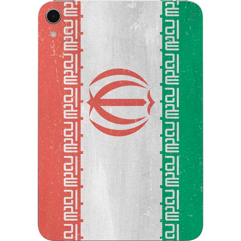 Iran Flag Distressed Apple iPad Mini Skin