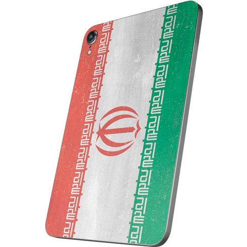 Iran Flag Distressed Apple iPad Mini Skin