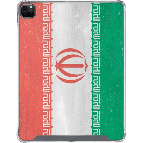 Iran Flag Distressed iPad Cases