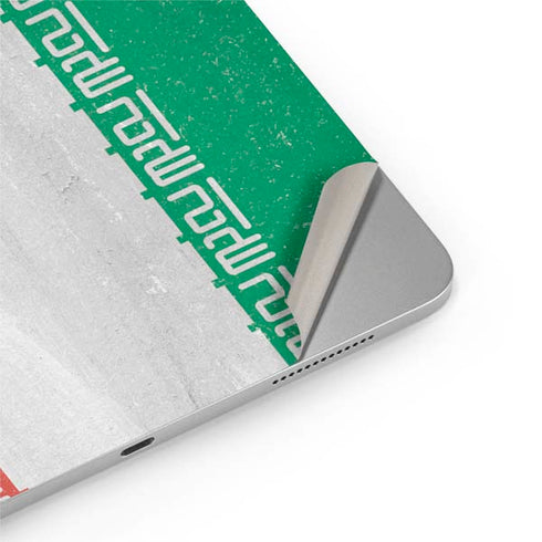 Iran Flag Distressed iPad Pro 13in M4 (2024) Skin