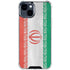 Iran Flag Distressed iPhone 15 Clear Case