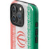 Iran Flag Distressed iPhone 16 Pro Impact Case