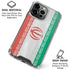 Iran Flag Distressed iPhone 16 Pro Max Clear Case