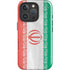Iran Flag Distressed iPhone 16 Pro Max Impact Case