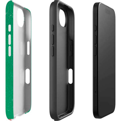 Iran Flag Distressed iPhone 16e Impact Case
