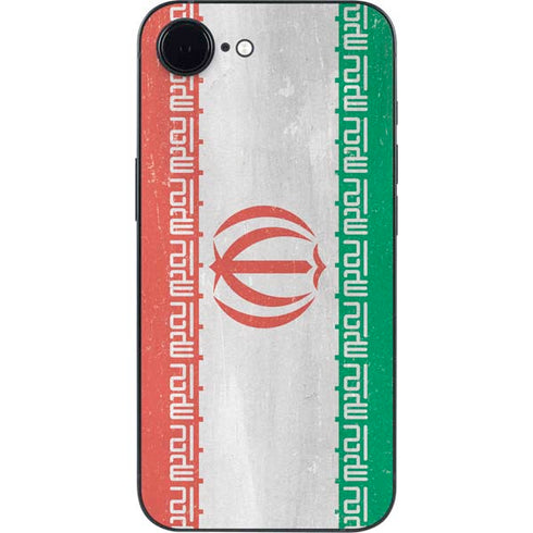 Iran Flag Distressed iPhone 16e Skin