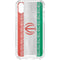 Iran Flag Distressed iPhone XS Clear Case