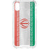 Iran Flag Distressed iPhone XS Clear Case