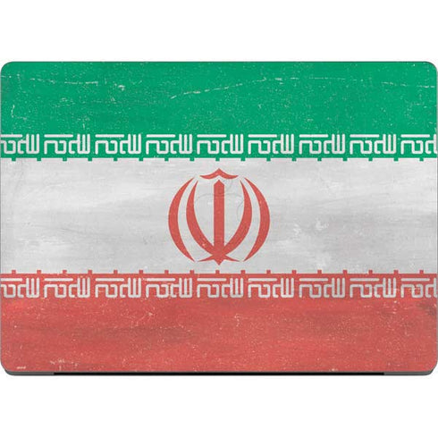 Iran Flag Distressed Apple MacBook Pro 14-inch Skin