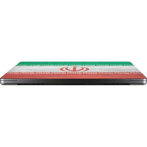 Iran Flag Distressed Apple MacBook Pro 14-inch Skin