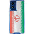 Iran Flag Distressed Moto G 5G (2024) Clear Case