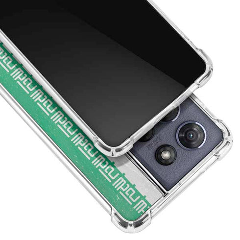 Iran Flag Distressed Moto G Power 5G (2025) Clear Case