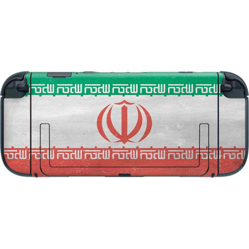 Iran Flag Distressed Nintendo Switch 2 (2025) with Joy-Con Skin