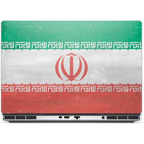 Iran Flag Distressed Dell Precision Skin