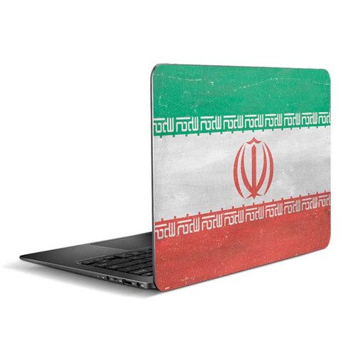 Iran Flag Distressed Zenbook UX305FA 13.3in Skin