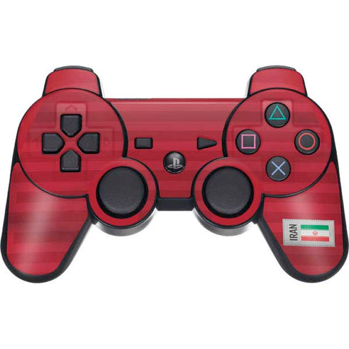Iran Soccer Flag PS3 Dual Shock wireless controller Skin