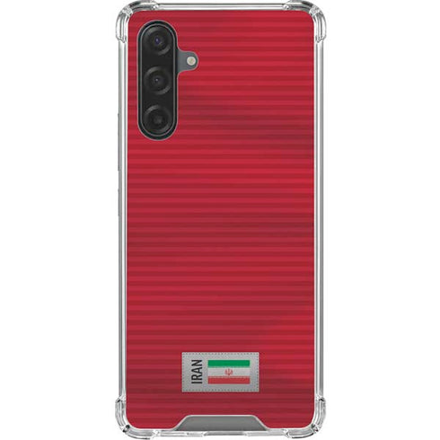 Iran Soccer Flag Galaxy A17 Clear Case