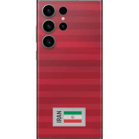 Iran Soccer Flag Galaxy Skins