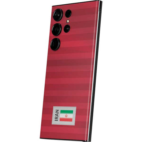 Iran Soccer Flag Galaxy Skins