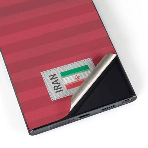 Iran Soccer Flag Galaxy S24 Ultra Skin