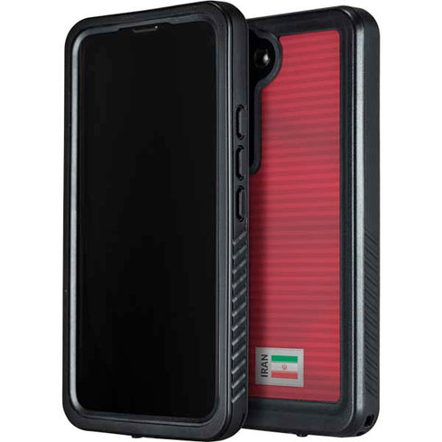 Iran Soccer Flag Galaxy S24 Waterproof Case
