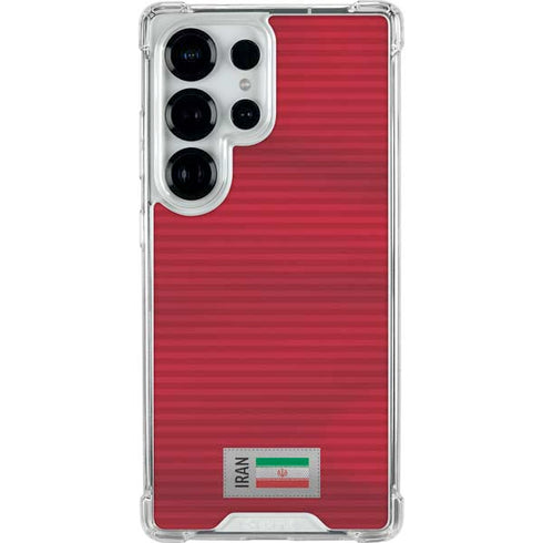 Iran Soccer Flag Galaxy S26 Ultra Clear Case
