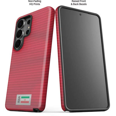 Iran Soccer Flag Galaxy S26 Ultra Impact Case