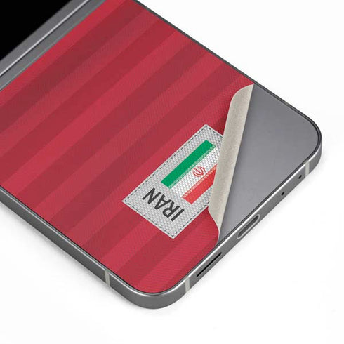 Iran Soccer Flag Galaxy Z Flip6 Skin