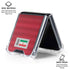 Iran Soccer Flag Galaxy Z Flip6 Clear Case