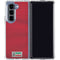 Iran Soccer Flag Galaxy Z Fold5 5G Clear Case