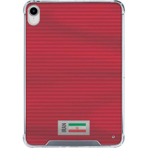 Iran Soccer Flag iPad 11th Gen (2025) Clear Case
