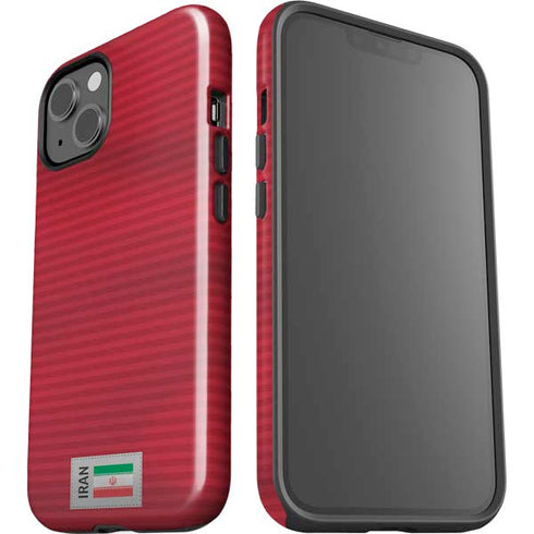 Iran Soccer Flag iPhone 15 Impact Case