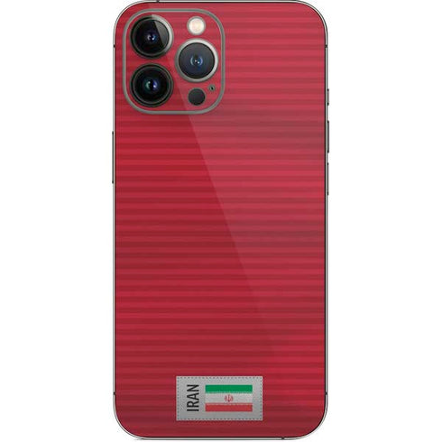 Iran Soccer Flag iPhone 15 Pro Max Skin