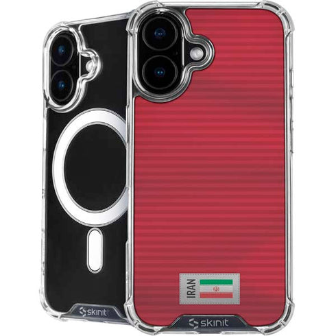 Iran Soccer Flag iPhone 16 Plus MagSafe Case