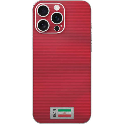 Iran Soccer Flag iPhone 16 Pro Max Skin