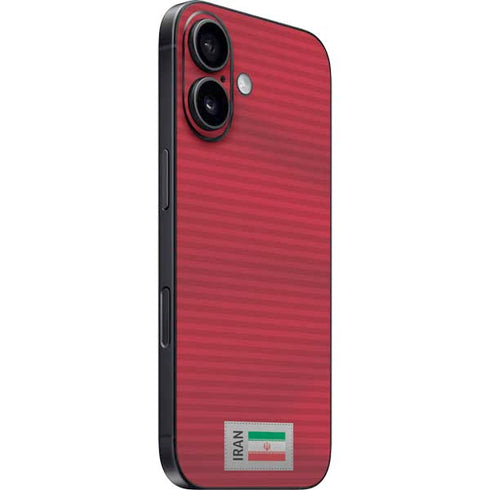 Iran Soccer Flag iPhone 16 Skin