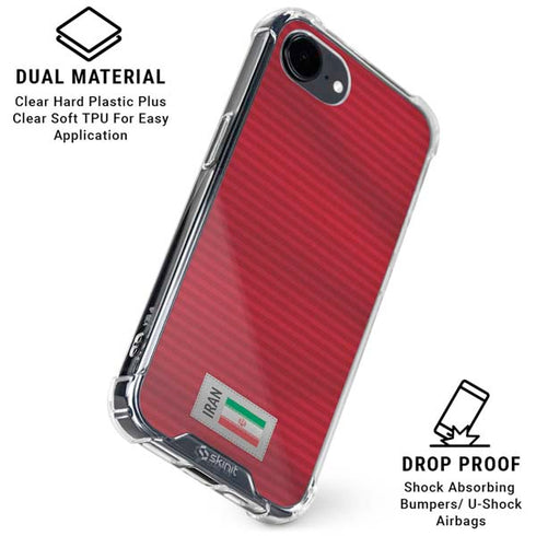 Iran Soccer Flag iPhone 16e Clear Case