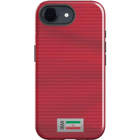 Iran Soccer Flag iPhone 16e Impact Case