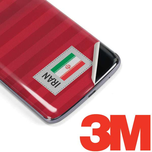 Iran Soccer Flag Moto E5 Plus Skin