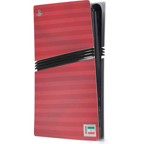 Iran Soccer Flag PS5 Pro Console Skin